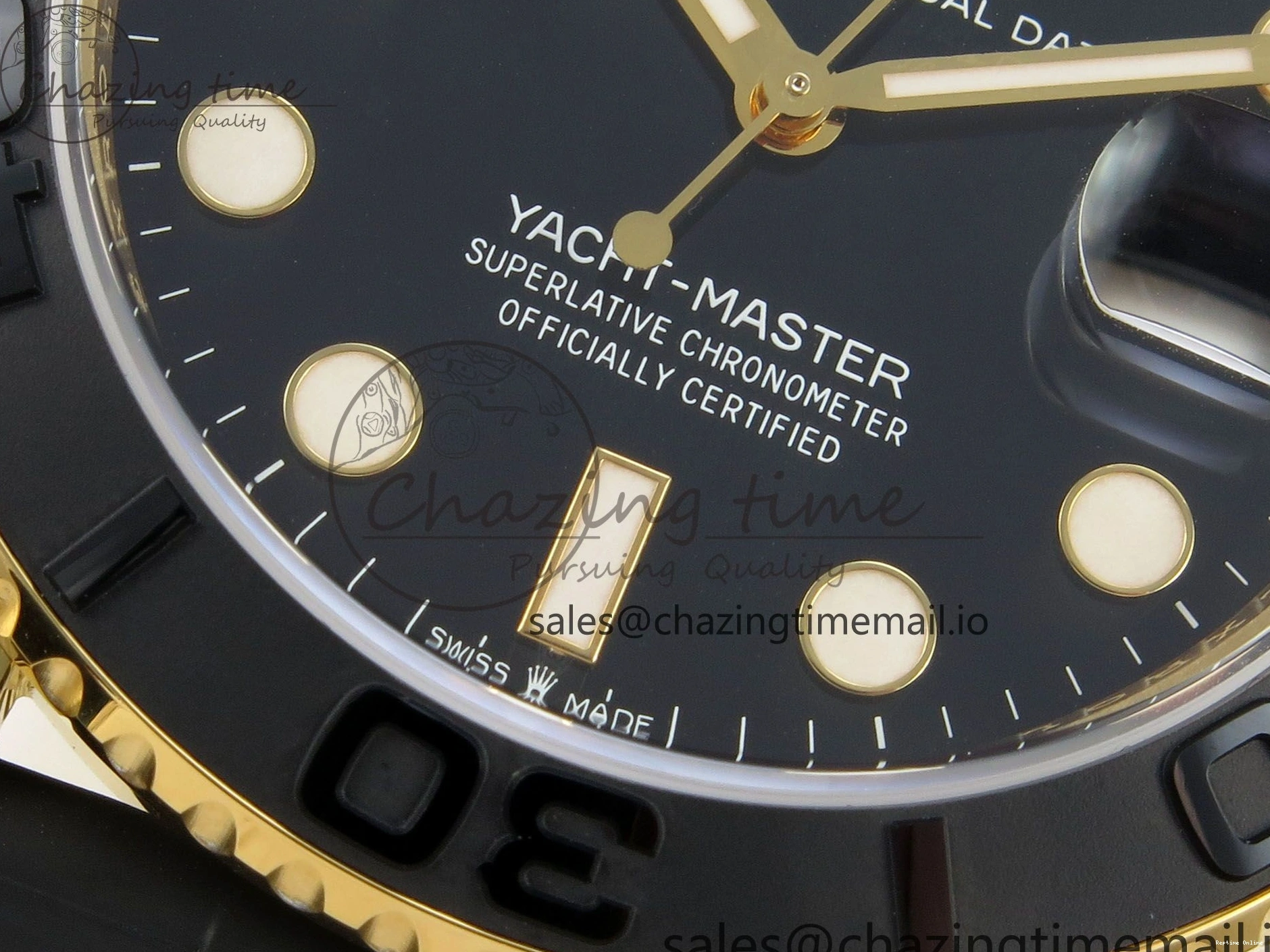 0102 Resilient Yacht-Master 226658 VSF 1:1 Best Edition Black Dial on Oysterflex Strap VS3235 (Gain Weight) V 174